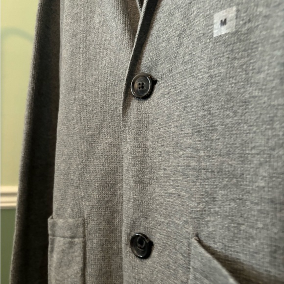 Gray/grey sweater jacket - Picture 2 of 5